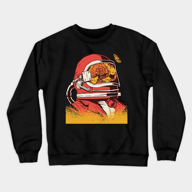 Astronaut Crewneck Sweatshirt by LR_Collections
